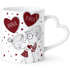 Tasse mit Herz-Henkel personalisierbar Sprüche Liebe Pärchen mit Liebesbotschaft persönliches Geschenk für Partner, Verliebte, Paare SpecialMe®preview