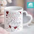 Tasse mit Herz-Henkel personalisierbar Sprüche Liebe Pärchen mit Liebesbotschaft persönliches Geschenk für Partner, Verliebte, Paare SpecialMe®preview