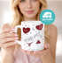 Tasse mit Herz-Henkel personalisierbar Sprüche Liebe Pärchen mit Liebesbotschaft persönliches Geschenk für Partner, Verliebte, Paare SpecialMe®preview