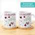 Tasse mit Herz-Henkel personalisierbar Sprüche Liebe Pärchen mit Liebesbotschaft persönliches Geschenk für Partner, Verliebte, Paare SpecialMe®preview