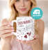 Tasse mit Herz-Henkel personalisierbar Sprüche Liebe Pärchen mit Liebesbotschaft persönliches Geschenk für Partner, Verliebte, Paare SpecialMe®preview