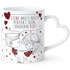 Tasse mit Herz-Henkel personalisierbar Sprüche Liebe Pärchen mit Liebesbotschaft persönliches Geschenk für Partner, Verliebte, Paare SpecialMe®preview