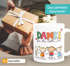 Tasse mit Herzhenkel Danke Erzieherin Herz kleines Geschenk Abschied Spruch für die tolle Zeit SpecialMe®preview