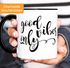 Tasse mit Innenfarbe good vibes only Gute-Laune-Tasse MoonWorks®preview