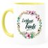 Tasse mit Innenfarbe Lieblingstante Geschenk für Tante Familie  glänzend Kaffeetasse Teetasse Keramiktasse MoonWorks®preview