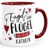 Tasse mit Name und Spruch Engel ohne Flügel heißen Wunschname personalisierter Kaffee-Becher persönliche Geschenke SpecialMe®preview