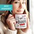 Tasse mit Name und Spruch Engel ohne Flügel heißen Wunschname personalisierter Kaffee-Becher persönliche Geschenke SpecialMe®preview