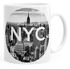 Tasse mit New York City Fotoprint Manhattan Rockefeller Center NYC einfarbig Autiga®preview