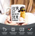 Tasse mit Spruch Eier sucht man nicht Eier hat man - Männer Statement - Bürotasse lustige Kaffeebecher - Keramik MoonWorks®preview