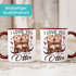 Tasse mit Spruch Ich liebe Dich mit Namen personalisiert Otter Pärchen Herz Liebes-Geschenk SpecialMe®preview