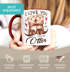 Tasse mit Spruch Ich liebe Dich mit Namen personalisiert Otter Pärchen Herz Liebes-Geschenk SpecialMe®preview