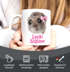 Tasse mit Spruch Lecki Käffchen Sad Hamster Meme - Geschenkidee Kaffeeliebhaber Bürotasse lustige Kaffeebecher - Keramik MoonWorks®preview
