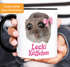 Tasse mit Spruch Lecki Käffchen Sad Hamster Meme - Geschenkidee Kaffeeliebhaber Bürotasse lustige Kaffeebecher - Keramik MoonWorks®preview