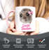 Tasse mit Spruch Lecki Käffchen Sad Hamster Meme - Geschenkidee Kaffeeliebhaber Bürotasse lustige Kaffeebecher - Keramik MoonWorks®preview