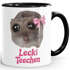 Tasse mit Spruch Lecki Käffchen Sad Hamster Meme - Geschenkidee Kaffeeliebhaber Bürotasse lustige Kaffeebecher - Keramik MoonWorks®preview