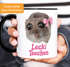 Tasse mit Spruch Lecki Käffchen Sad Hamster Meme - Geschenkidee Kaffeeliebhaber Bürotasse lustige Kaffeebecher - Keramik MoonWorks®preview