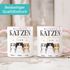Tasse mit Spruch Weltbeste Katzenmama bis zu 3 Katzen mit Namen anpassbar Geschenk für Katzenmutti Muttertag SpecialMe®preview