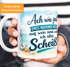 Tasse Möwe Spruch - Ach wie gut dass niemand weiss - Bürotasse lustige Kaffeebecher fürs Home Office - Geschenkidee Kollegen Keramik MoonWorks®preview