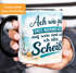 Tasse Möwe Spruch - Ach wie gut dass niemand weiss - Bürotasse lustige Kaffeebecher fürs Home Office - Geschenkidee Kollegen Keramik MoonWorks®preview
