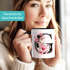 Tasse Monogramm Buchstabe {style_variation_string} Alphabet Initiale Geschenkidee Frau Freundin Kollegin Mama Oma SpecialMe®preview