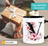 Tasse Monogramm Buchstabe {style_variation_string} Alphabet Initiale Geschenkidee Frau Freundin Kollegin Mama Oma SpecialMe®preview