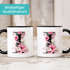 Tasse Monogramm Buchstabe {styleVariationName} Alphabet Initiale Geschenkidee Frau Freundin Kollegin Mama Oma SpecialMe®preview