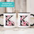 Tasse Monogramm Buchstabe {styleVariationName} Alphabet Initiale Geschenkidee Frau Freundin Kollegin Mama Oma SpecialMe®preview