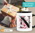 Tasse Monogramm Buchstabe {styleVariationName} Alphabet Initiale Geschenkidee Frau Freundin Kollegin Mama Oma SpecialMe®preview