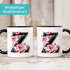 Tasse Monogramm Buchstabe {styleVariationName} Alphabet Initiale Geschenkidee Frau Freundin Kollegin Mama Oma SpecialMe®preview