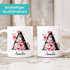 Tasse Monogramm Buchstabe {styleVariationName} Alphabet Initiale Geschenkidee Frau Freundin Kollegin Mama Oma SpecialMe®preview