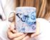 Tasse Motiv Totenkopf Schmetterling Blumen Blüten Aquarell Illustration Watercolor Geschenktasse MoonWorks®preview