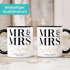 Tasse Mr und Mrs Hochzeit Hochzeitstag Jahrestag Geschenk für Brautpaar personalisiert Wunschnamen Paargeschenk SpecialMe®preview