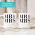 Tasse Mr und Mrs Hochzeit Hochzeitstag Jahrestag Geschenk für Brautpaar personalisiert Wunschnamen Paargeschenk SpecialMe®preview