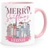 Tasse Musikfan Wortspiel Merry Swiftmas Frohe Weihnachten personalisiert Name Fantasse SpecialMe®preview