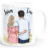 Tasse Paar personalisiert selbst gestalten mit Namen Geschenk Liebe Valentinstag Jahrestag Mann Frau SpecialMe®preview