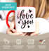 Tasse Paar personalisiert selbst gestalten mit Namen Geschenk Liebe Valentinstag Jahrestag Mann Frau SpecialMe®preview