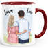 Tasse Paar personalisiert selbst gestalten mit Namen Geschenk Liebe Valentinstag Jahrestag Mann Frau SpecialMe®preview