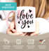 Tasse Paar personalisiert selbst gestalten mit Namen Geschenk Liebe Valentinstag Jahrestag Mann Frau SpecialMe®preview