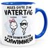 Tasse Papa Alles Gute zum Vatertag deine besten Schwimmer personalisiert mit 1 2 3 4 Kinder Namen Moonworks®preview