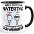 Tasse Papa Alles Gute zum Vatertag deine besten Schwimmer personalisiert mit 1 2 3 4 Kinder Namen Moonworks®preview