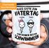 Tasse Papa Alles Gute zum Vatertag deine besten Schwimmer personalisiert mit 1 2 3 4 Kinder Namen Moonworks®preview