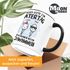 Tasse Papa Alles Gute zum Vatertag deine besten Schwimmer personalisiert mit 1 2 3 4 Kinder Namen Moonworks®preview