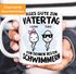Tasse Papa Alles Gute zum Vatertag deine besten Schwimmer personalisiert mit 1 2 3 4 Kinder Namen Moonworks®preview