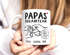 Tasse Papa Dreamteam mit Namen personalisierbar Hände-Motiv Geschenke für Väter zum Vatertag Geburtstag Weihnachten SpecialMe®preview