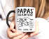 Tasse Papa Dreamteam mit Namen personalisierbar Hände-Motiv Geschenke für Väter zum Vatertag Geburtstag Weihnachten SpecialMe®preview