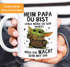 Tasse Papa du wirst müde du wirst sein lustiger Spruch Fantasy Meme Geschenk zum ersten Vatertag MoonWorks®preview