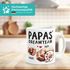 Tasse Papa personalisiert mit Namen bis zu 4 Kinder-Hände Geschenke zum Vatertag Geschenkidee Väter SpecialMe®preview