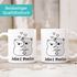Tasse Partnertasse personalisierbar anpassbare Namen Motiv Liebe Bärchen persönliche Geschenke Paare romantische Geschenkidee SpecialMe®preview