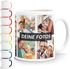 Tasse personalisiert Fotocollage Fototasse 9 Fotos persönliches Foto-Geschenk Kaffeetasse Bild selbst gestaltenSpecialMe®preview