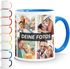 Tasse personalisiert Fotocollage Fototasse 9 Fotos persönliches Foto-Geschenk Kaffeetasse Bild selbst gestaltenSpecialMe®preview